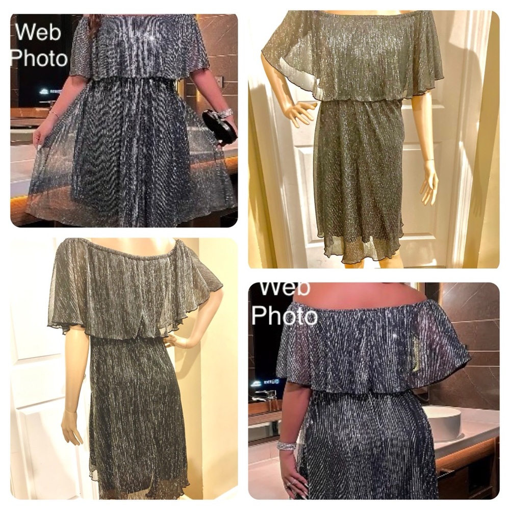 BRAND NEW Plus Size Off Shoulder Elegant Dress for Party & Banquet
1X (16-18)